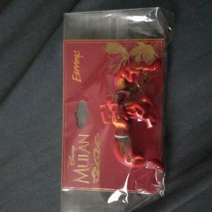 Disney's Mulan Mushu earrings